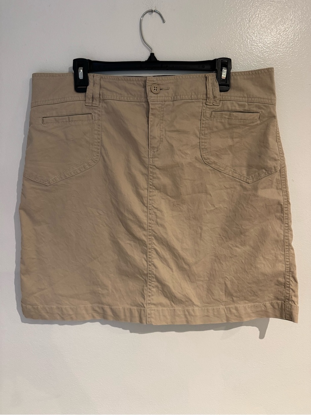 Women’s Beige Cotton Casual Skirt Size 1